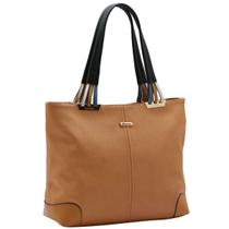 Bolsa Chenson Grande Tote Contemporâneo Chic 3485128 Cor:Marrom Bolsa Chenson Grande Tote Contemporâneo Chic 3485128 Cor:Marrom