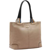 Bolsa Chenson Grande Tote Contemporâneo Chic 3485128 Cor:Natural