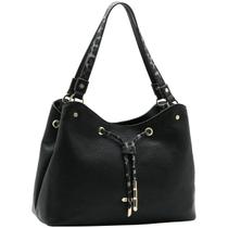 Bolsa Chenson Hobo Grande Animal Print Feminina 3485683 Cor:Preto