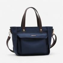 Bolsa Chenson Microfibra Feminina Azul Marinho Bolsa Chenson Microfibra Feminina Azul Marinho