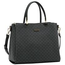 Bolsa Chenson Moderna Elegância Geométrica Feminina 3485623 Cor:Preto Bolsa Chenson Moderna Elegância Geométrica Feminina 3485623 Cor:Preto