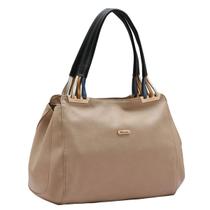 Bolsa Chenson Ombro Grande Chic Contemporânea Tiras 3485237 Cor:Natural