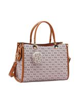 Bolsa Chenson Original Monograma Bege Alça de Mão