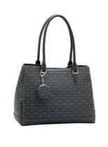 Bolsa Chenson Original - Monograma Elegance - Alça de Ombro Preta Bolsa Chenson Original - Monograma Elegance - Alça de Ombro Preta