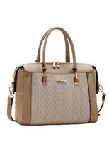 Bolsa Chenson Textura Chic - Alça de Mão - Bege Bolsa Chenson Textura Chic - Alça de Mão - Bege