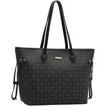 Bolsa Chenson Tote Grande Monograma Elegante Preta 3485284