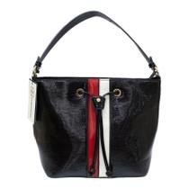 Bolsa Chenson Transversal De Mão Verniz Reto Shopper Bag