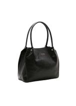 Bolsa Chenson Verniz Texturizado de Ombro 3483567 Preto