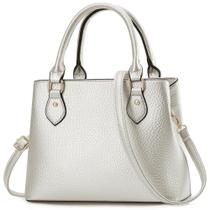 Bolsa CHICAROUSAL Bolsas e bolsas de couro CC Silver Bolsa CHICAROUSAL Bolsas e bolsas de couro CC Silver