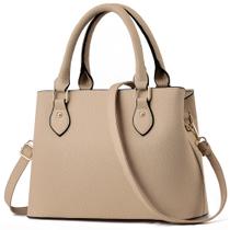 Bolsa CHICAROUSAL Purses Leather Crossbody Sacola cc Khaki