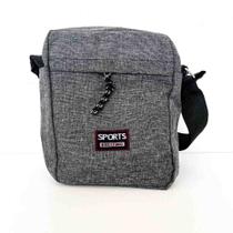 Bolsa Cinza Transversal Sport Exciting 0000000000232 Bolsa Cinza Transversal Sport Exciting 0000000000232