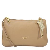 Bolsa Classe Couro Legitimo Feminina Transversal 3262