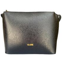 Bolsa Classe Couro Lgítimo Croosbody 2633-2 1J Preto 75
