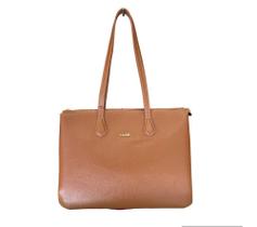 Bolsa Classe Couro Shopping Bag 3208 1K Nocciola