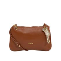 Bolsa Classe Croosbody De Couro 3262 NOCCIOLA Bolsa Classe Croosbody De Couro 3262 NOCCIOLA