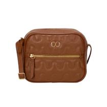 Bolsa Classe Feminina De Couro Bag 2977-2 Nocciola