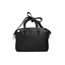 Bolsa Classe Feminina Tiracolo De Couro 2252 Preto Fosco