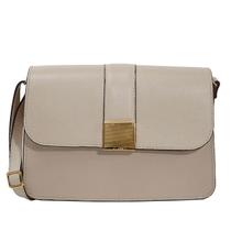 Bolsa Classe Tiracolo De Couro 3266 Creme