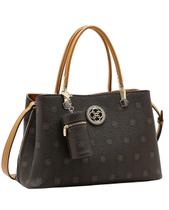 Bolsa Clássica New Monograma - Alça de Mão - Chenson 3485519 - Café Bolsa Clássica New Monograma - Alça de Mão - Chenson 3485519 - Café