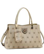 Bolsa Clássica New Monograma - Alça de Mão - Chenson 3485519 - Natural