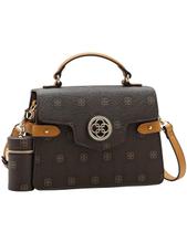 Bolsa Clássica New Monograma - Alça de Mão - Chenson 3485522 - Café Bolsa Clássica New Monograma - Alça de Mão - Chenson 3485522 - Café