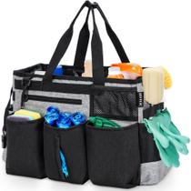 Bolsa Cleaning Caddy Bag IBVIC Wearable de grande capacidade cinza Bolsa Cleaning Caddy Bag IBVIC Wearable de grande capacidade cinza