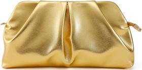 Bolsa Clutch Bag QIRACHIC Gold Dressy Formal para mulheres