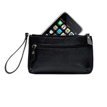 Bolsa Clutch Carteira de Mão Feminina em Couro Legítimo Madamix