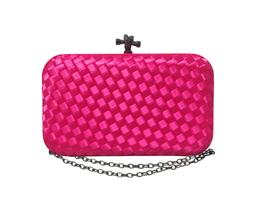 Bolsa Clutch Cetim Pink Festa Casamentos Madrinhas Eventos