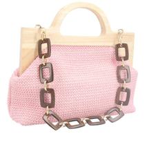 Bolsa Clutch de Ráfia Grace Bauarte