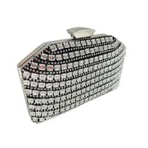 Bolsa clutch feminina brilho strass festa madrinha balada