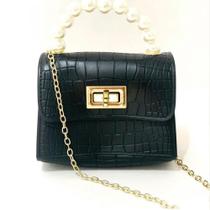 Bolsa Clutch Feminina Pequena Blogueira Acessório Alça Curta Longa Multiformas Tendência Preta Bolsa Clutch Feminina Pequena Blogueira Acessório Alça Curta Longa Multiformas Tendência Preta