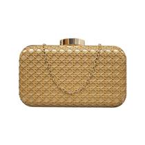 Bolsa Clutch Festa Casual Palha Fecho