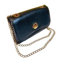 Bolsa Clutch Julie em Couro Legítimo com Divisórias