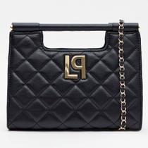 Bolsa Clutch Lança Perfume Matelasse Ou26 Preto Feminino Bolsa Clutch Lança Perfume Matelasse Ou26 Preto Feminino