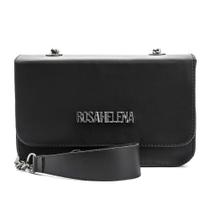 Bolsa Clutch Lisa Preta Pequena Transversal Luxo Bolsa Clutch Lisa Preta Pequena Transversal Luxo