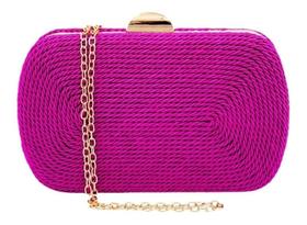 Bolsa Clutch Pink Festa Casamentos Eventos Moda