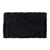 Bolsa Clutch Purse Freie Liebe Straw para mulheres e bolsas de praia de verão