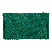 Bolsa Clutch Purse Freie Liebe Straw para mulheres e bolsas de praia de verão