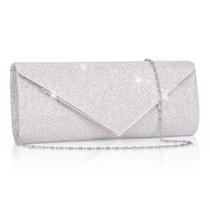 Bolsa Clutch Purse Larcenciel Sparkling Envelope, bolsa de noite feminina