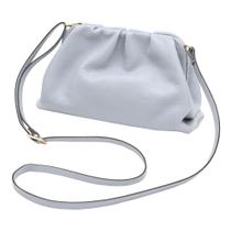 Bolsa Clutch Transversal Feminina Couro Mariart Mini Mari