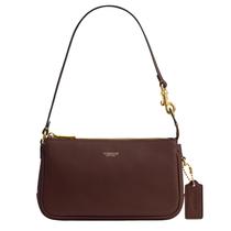 Bolsa Coach Plaza 18 Couro Maple 18x11x3 cm