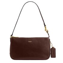 Bolsa Coach Plaza em Couro Natural Granulado Bolsa Coach Plaza em Couro Natural Granulado