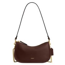 Bolsa Coach Waverly Maple em Couro 24x14x8 cm