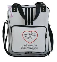 Bolsa Colegial para Técnico em Enfermagem (branco) Bolsa Colegial para Técnico em Enfermagem (branco)