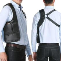 Bolsa Colete 007 De Ombro Masculina Com Bolsos Escondida Bolsa Colete 007 De Ombro Masculina Com Bolsos Escondida