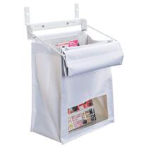 Bolsa coletora de correio para montagem em parede para compartimento de correio em nylon/aço branco Bolsa coletora de correio para montagem em parede para compartimento de correio em nylon/aço branco