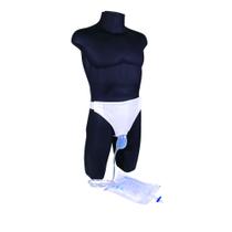 Bolsa coletora de urina masculino incontinência longevitech
