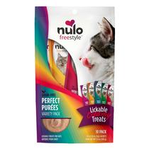 Bolsa com 10 Sachês de 15ml de Nulo Freestyle Perfect Purees - Petiscos Úmidos para Gatos