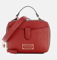 Bolsa Com Alça De Mão E Transversal Guess Rust Warlington Bolsa Com Alça De Mão E Transversal Guess Rust Warlington